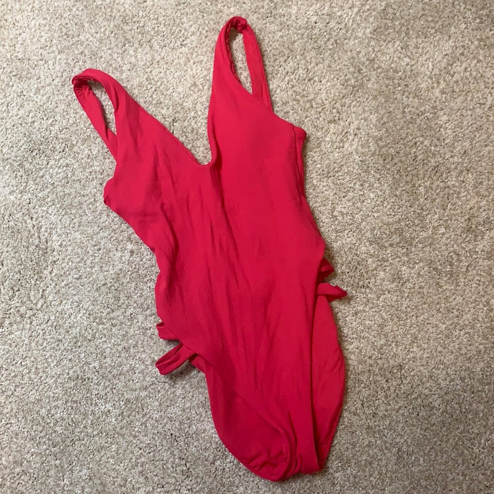 Everything but Water Becca one piece bathing suit.